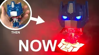 How to Make Custom Optimus Funko Pop: Transformers
