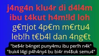 Genjot Ibu Mertua Sampe Baper 