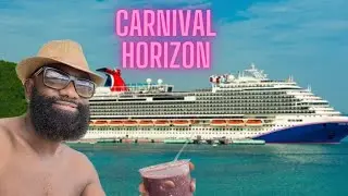 Carnival Horizon Tour  Part 1 - Sail Away,  Ship Tour, Jamaica and More!