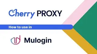 How to use MuLogin in Cherry Proxy?