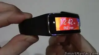 Samsung Gear Fit Unboxing and First Look Review with Galaxy Note 3