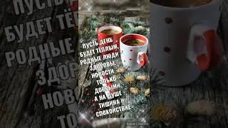 С добрым утром! Хорошего настроения!