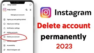 How to delete instagram account permanently | New update 2023 | instagram account delete kaise kare