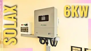SOLAX 6KW INSTALLATION WITH LITHIUM AND 14 SOLAR PANELS