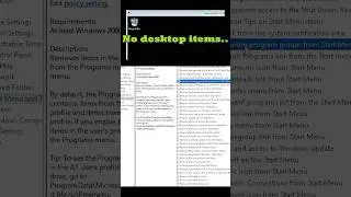 Fix no desktop items issue // Windows #shorts