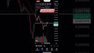 КРИПТА НА ПАМП ! ATR/USDT #трейдинг #крипта #криптовалюта