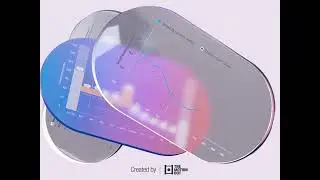 UX Design Inspiration: 3D Interface Data Visualization by TheMotionDot