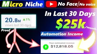 [[$10,000]] No Voice / No Face Only Copy Paste Micro Niche Youtube Channel !(Hindi)