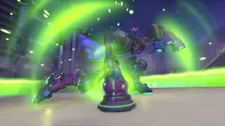 Lucio players when a symmetra teleporter is placed near a ledge