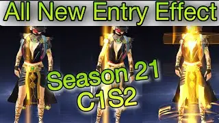 All New Special Entry Effect In Season 21 C1S2 Ace Master Dominator New Reward BGMI PUBG MOBILE 1.6