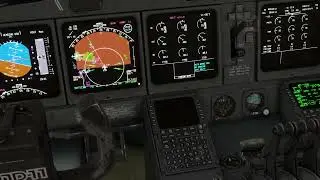 MSFS MD-11 into Hurricane Milton Tampa Arrival.