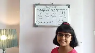 Multiplication by 1 digit number✨💡✨