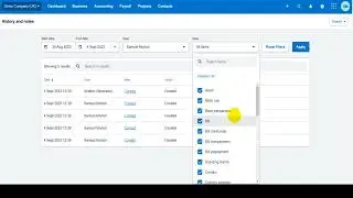 How to View the Transaction History on Xero