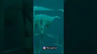 You never know what's in the water 💀 #facts #ocean #creature