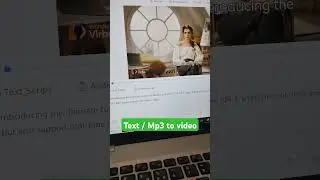 Convert text or audio to video | Faceless YouTube channel #aitool #news #passiveincome
