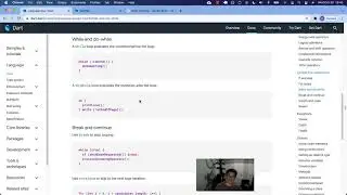 Dart Language Tour - While and do-while