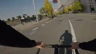 Track Bike ride in Tokyo, Japan | 4K GoPro POV