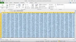 (EXCEL) NUMEROS ALEATORIOS