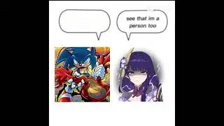 Sonic hates genshin impact