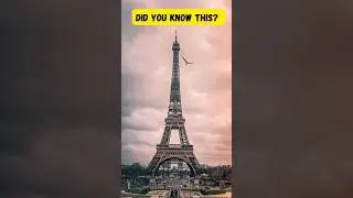 Fact about Eiffle Tower #shorts #viral #facts #eiffletower