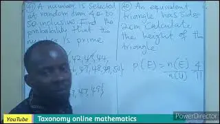 WASSCE JUNE 2023 || Core Mathematics || Objective Test Questions 40 and 41