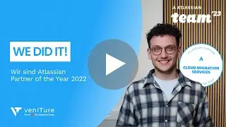 Wir sind Atlassian Partner of the Year 2022: Cloud Migration Services 🎉