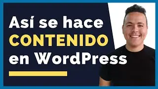 Así debes crear contenido en WordPress