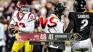 EVERY Touchdown in EPIC Caleb Williams vs Sheduer Sanders Battle (Colorado vs USC Highlights)