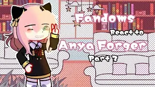Part 3/Fandoms react to each other/Anya Forger //spy × family //drv3/bsd/yttd/genshinimpact/Bad eng