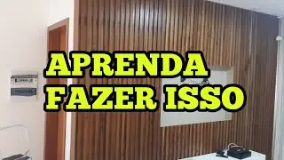 Painel ripado, painel enrripado como fazer