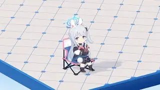 [Blue Archive] ~Miyako~ Cafe Furniture Interaction