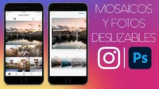 Crear mosaico para Instagram en Photoshop | Foto deslizable Instagram | Tutorial Photoshop