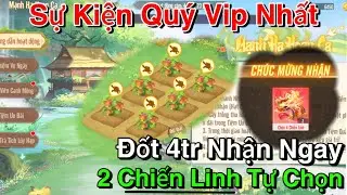Tây Du VNG | Hướng Dẫn Sự Kiện Vip Mạnh Hạ Hoan Ca - Nạp 4 Triệu Trải Nghiệm Sự Kiện