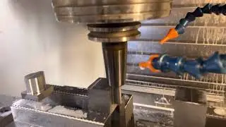 AR15 Gas Block CNC machining (4K)