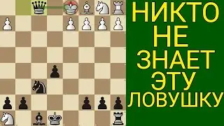 САМАЯ ОПАСНАЯ КОМБИНАЦИЯ В ИСТОРИИ ШАХМАТ. Шахматы ловушки
