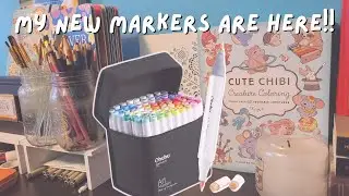 Color With Me! Swatch New OHUHU Markers