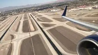 Delta 737-800 - Las Vegas to Seattle (turbulent takeoff)