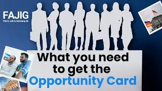 How to apply for an opportunity card for Germany 🪪