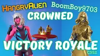 🔥Intense 👑 Crowned Victory Royale 💯 Father and Son Duo #fortnite highlights