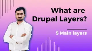 What are the conceptual layers in Drupal? | Programming Mentor