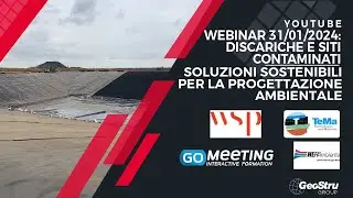 Webinar - Discariche e siti contaminati: Soluzioni sostenibili per la Progettazione Ambientale