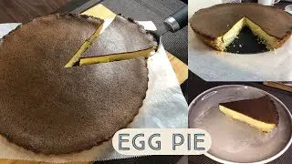Egg Pie Recipe | Low-Carb Egg Pie | How to Make Custard Pie