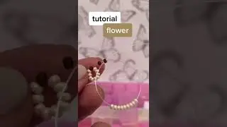 туториал на кольцо с цветочком 💋