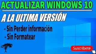 ACTUALIZAR WINDOWS 10 A LA ULTIMA VERSIÓN 2020