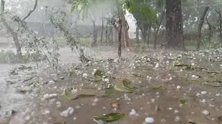 Para dormir ao som de chuva forte