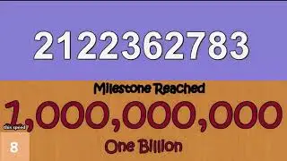 numbers 1 to 1 decillion in 2 to 1 sexillion speed