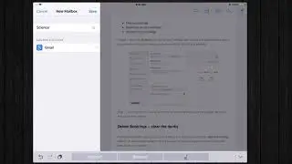 Create a Gmail Folder via iOS Mail Mailbox