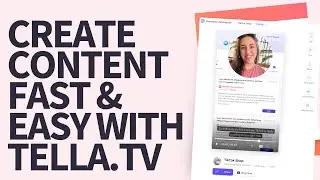 Create easy tutorials and walkthroughs with Tella (how to guide)
