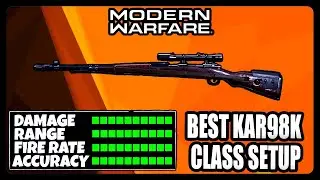 NEW OVERPOWERED KAR98K CLASS SETUP IN WARZONE! BEST KAR98K CLASS SETUP!