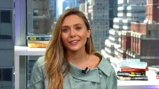 Elizabeth Olsen talks about Instagram |  AK Clips | HD